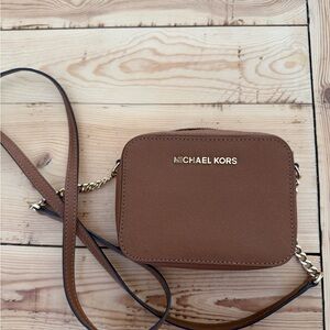 Michael Kors Mini Tan Crossbody Bag